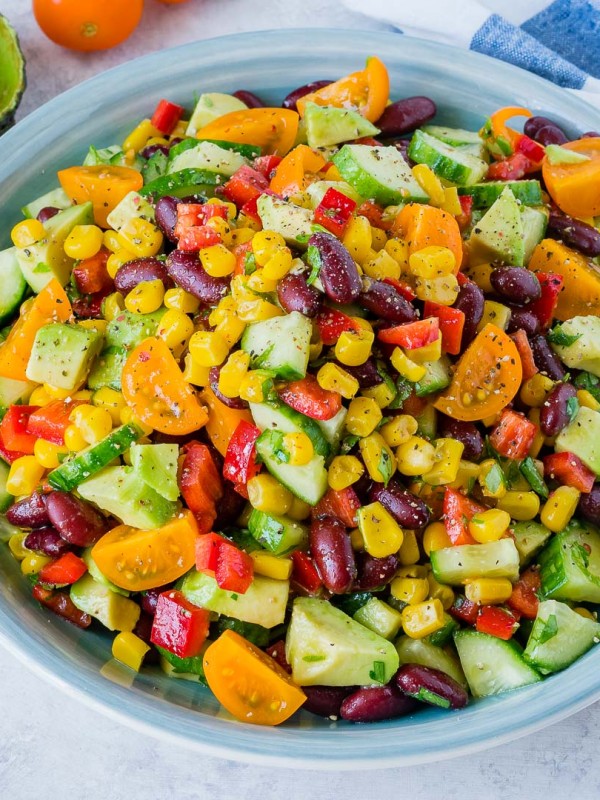 Eat Clean Quick Sweet + Spicy Summer Salad