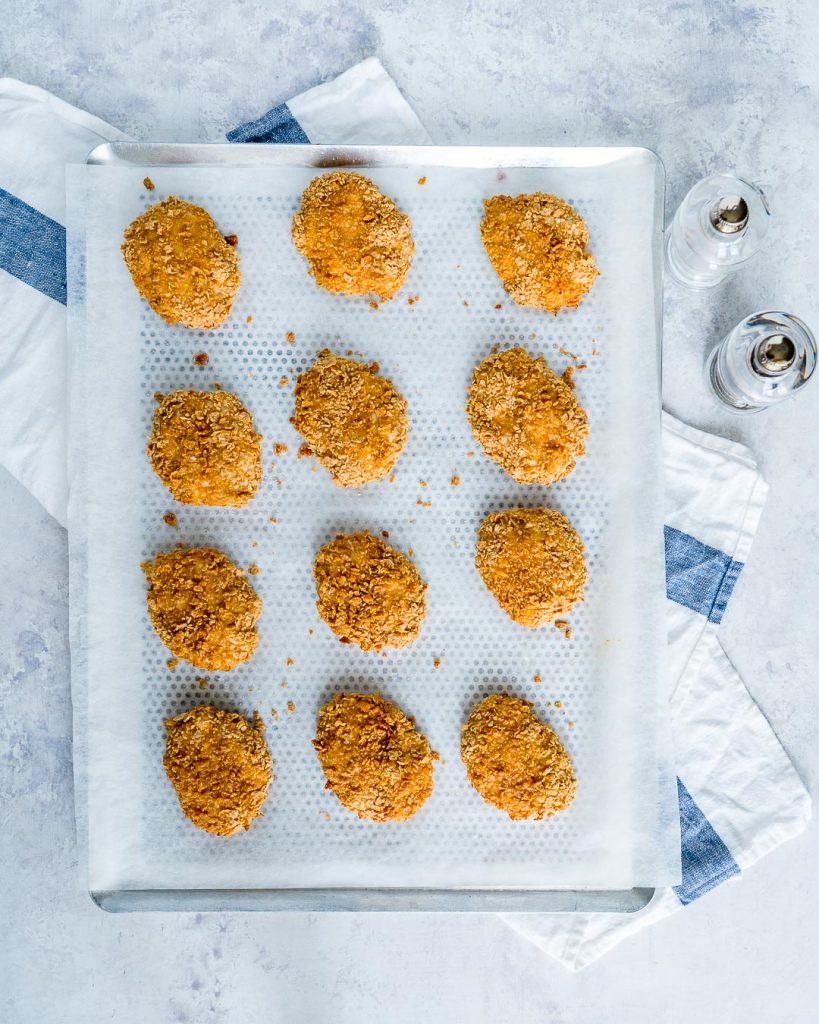 Baked Crispy Chicken Nuggets