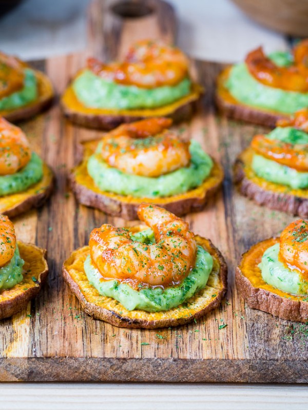Spicy Shrimp Guacamole Crisps