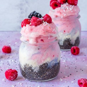 Unicorn Coconut Breakfast CleanFoodCrush