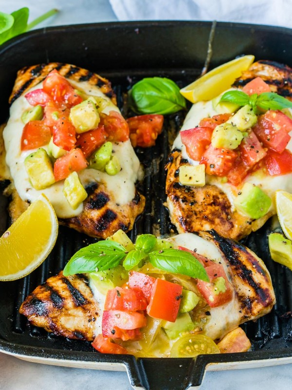 Avocado Salsa Grilled Chicken Recipe