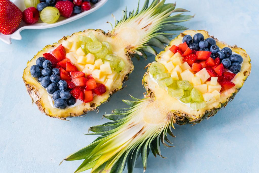 Pineapple Breakfast Bowls Instructions