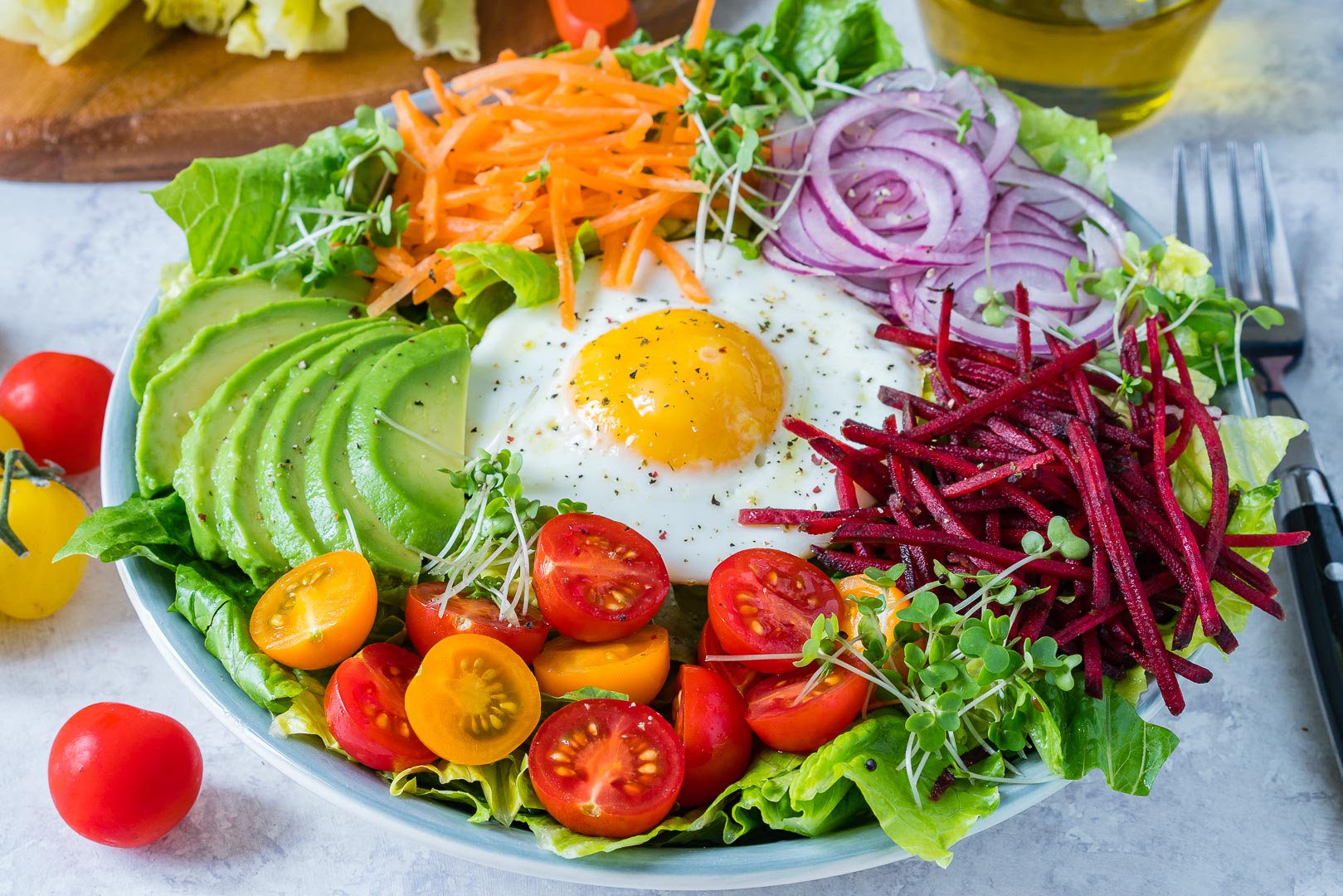 CleanFoodCrush Fresh Summer Eat-The-Rainbow Bowls!