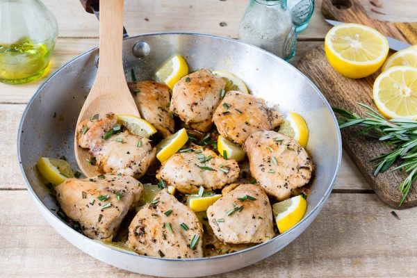 Try these Clean Eating Lemon Garlic Chicken Thighs for Dinner Tonight ...