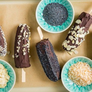 Frozen Banana Pops Ingredients