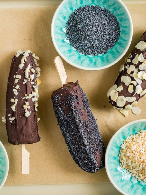 Frozen Banana Pops Ingredients