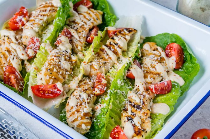 Eat Clean and Fuel Up with these Grilled Chicken Caesar Wraps! | Clean ...