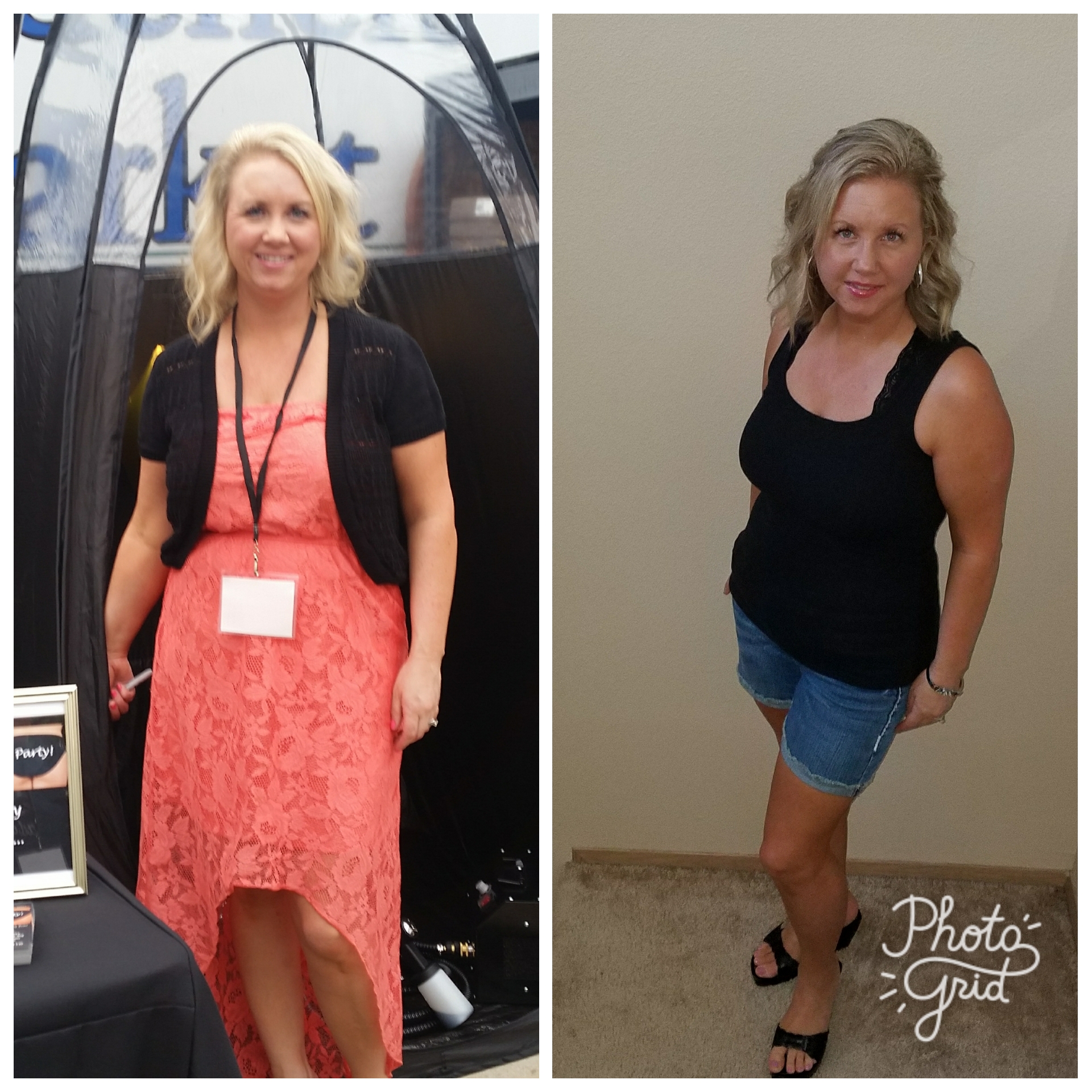 Heidi's transformation before and after weight loss