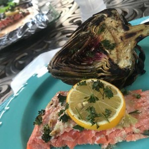 Honey Lemon Garlic Salmon on the Grill! Recipe