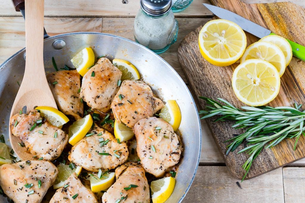 Lemon Garlic Chicken Thighs Recipe