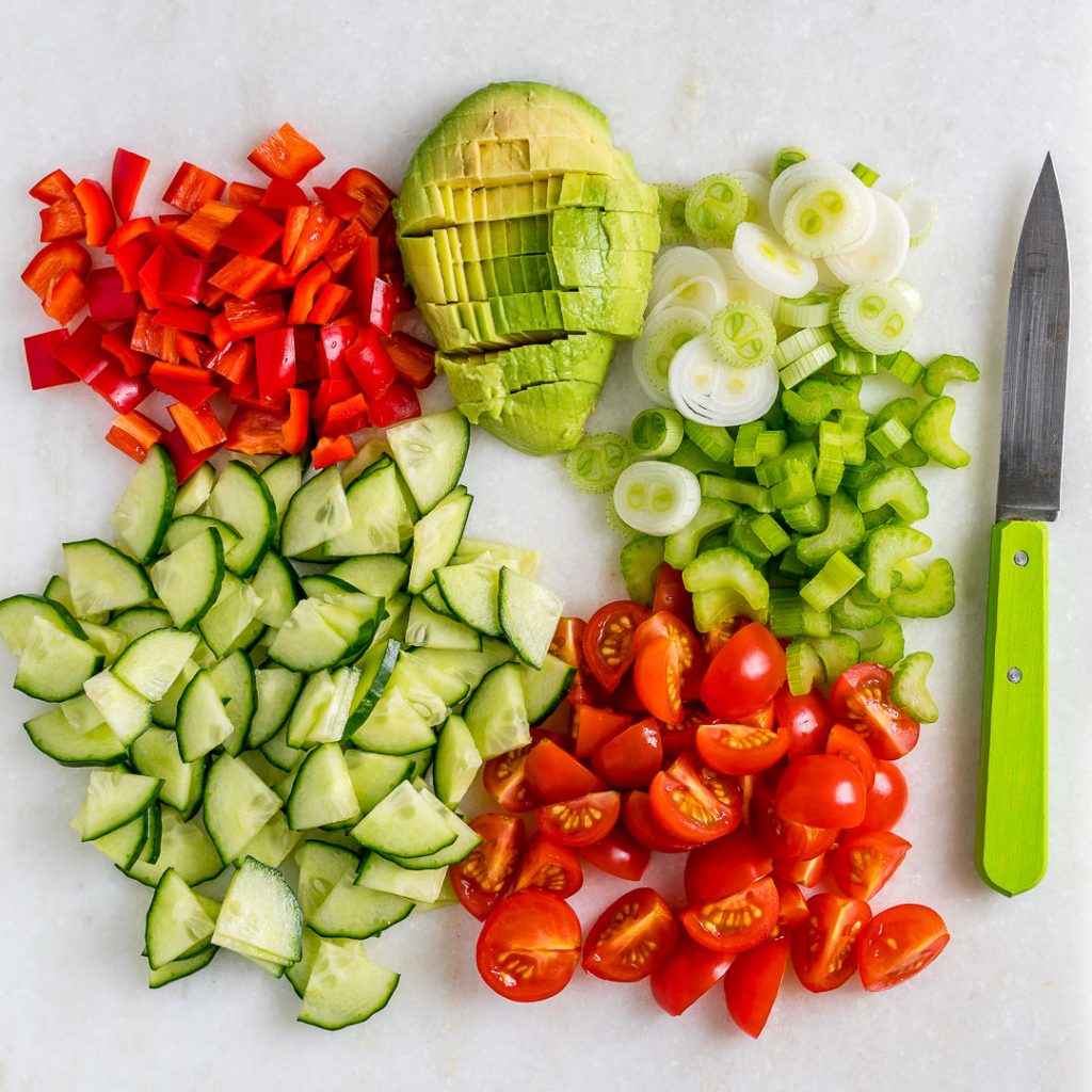 Chop Chop Chicken Salad Ingredients