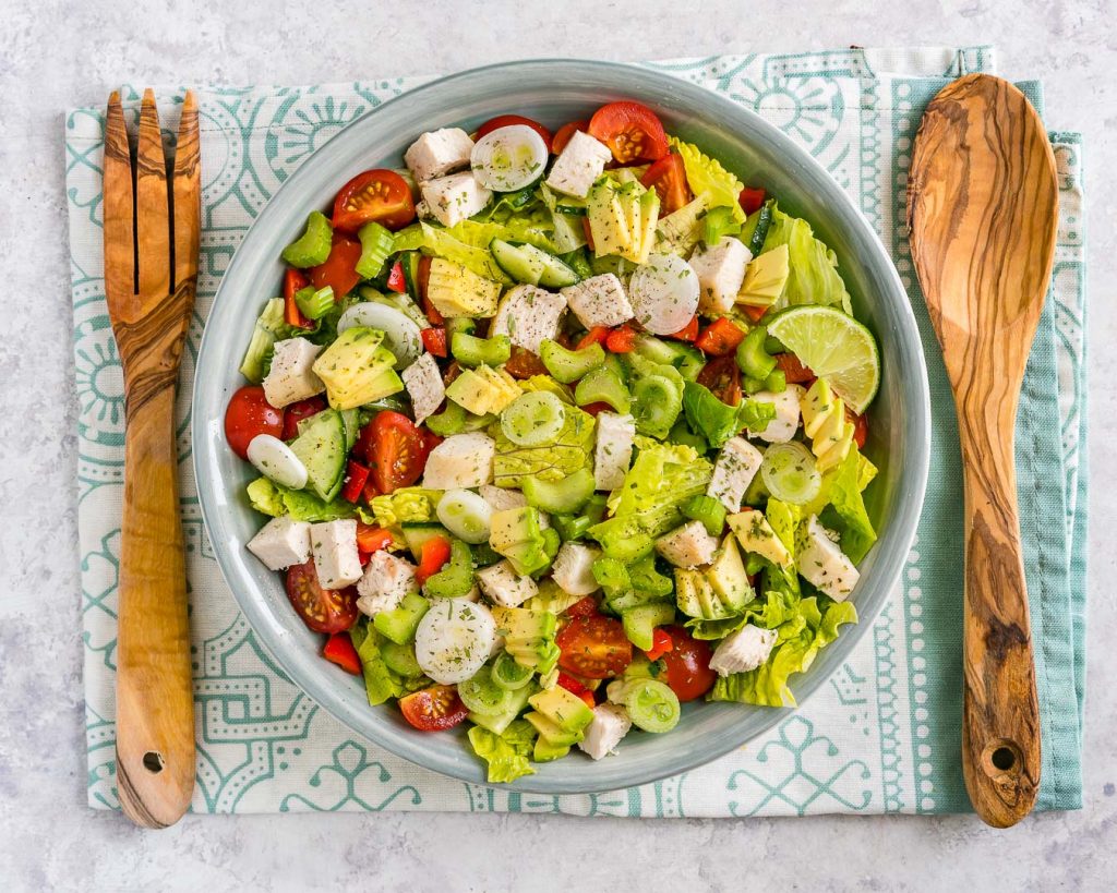 Clean Eating Chop-Chop Chicken Salad