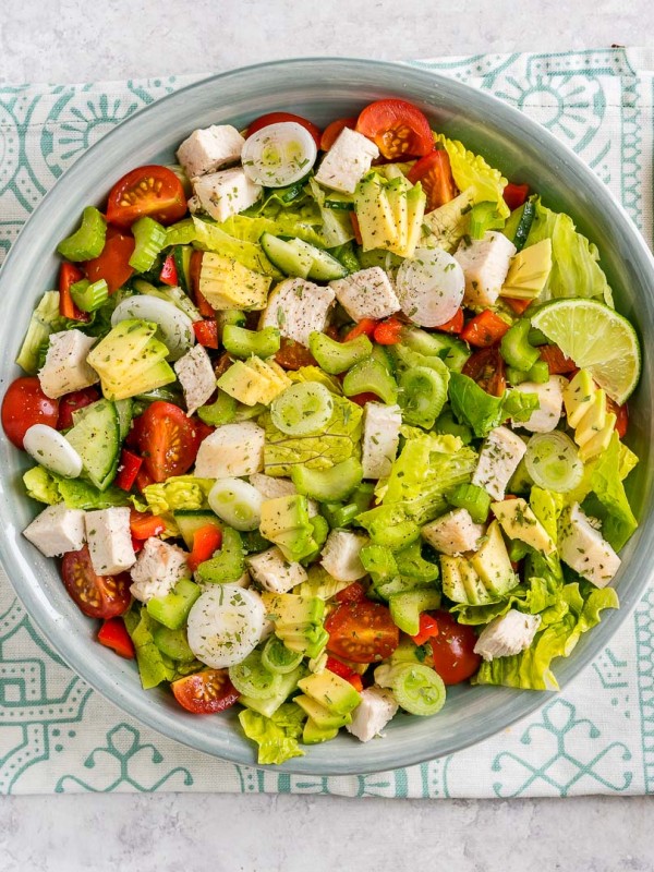 Clean Eating Chop-Chop Chicken Salad