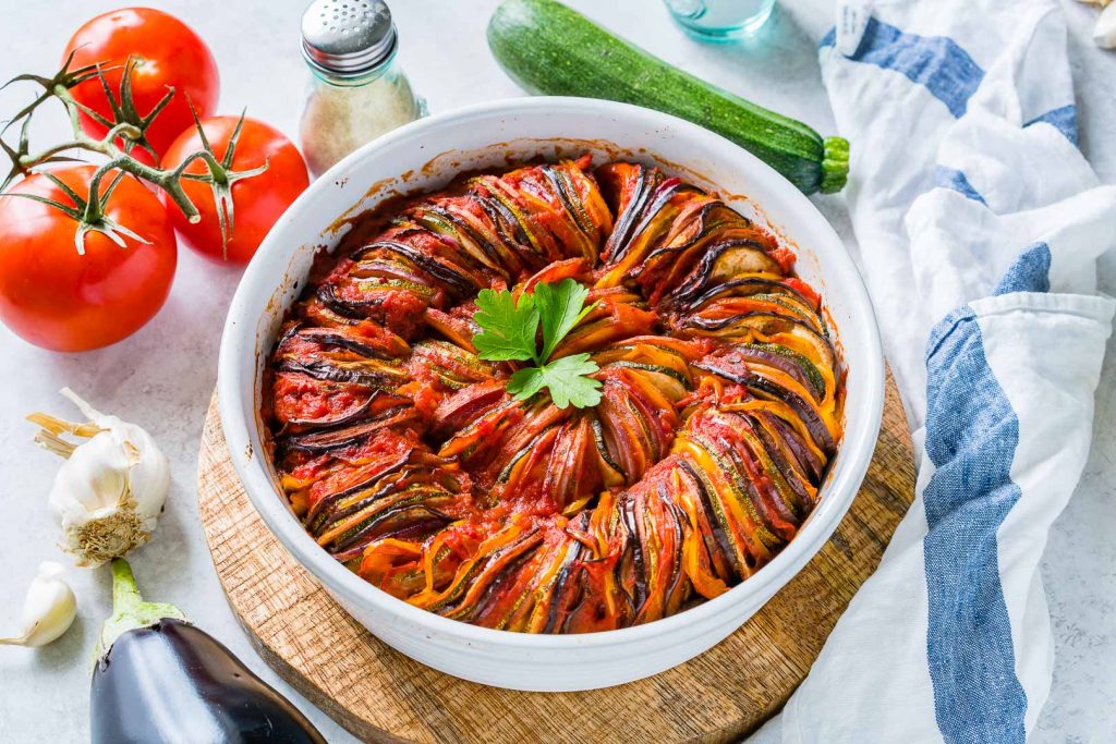 Classic Summertime Ratatouille is a Simple + Impressive Clean Eating Dish!  Clean Food Crush