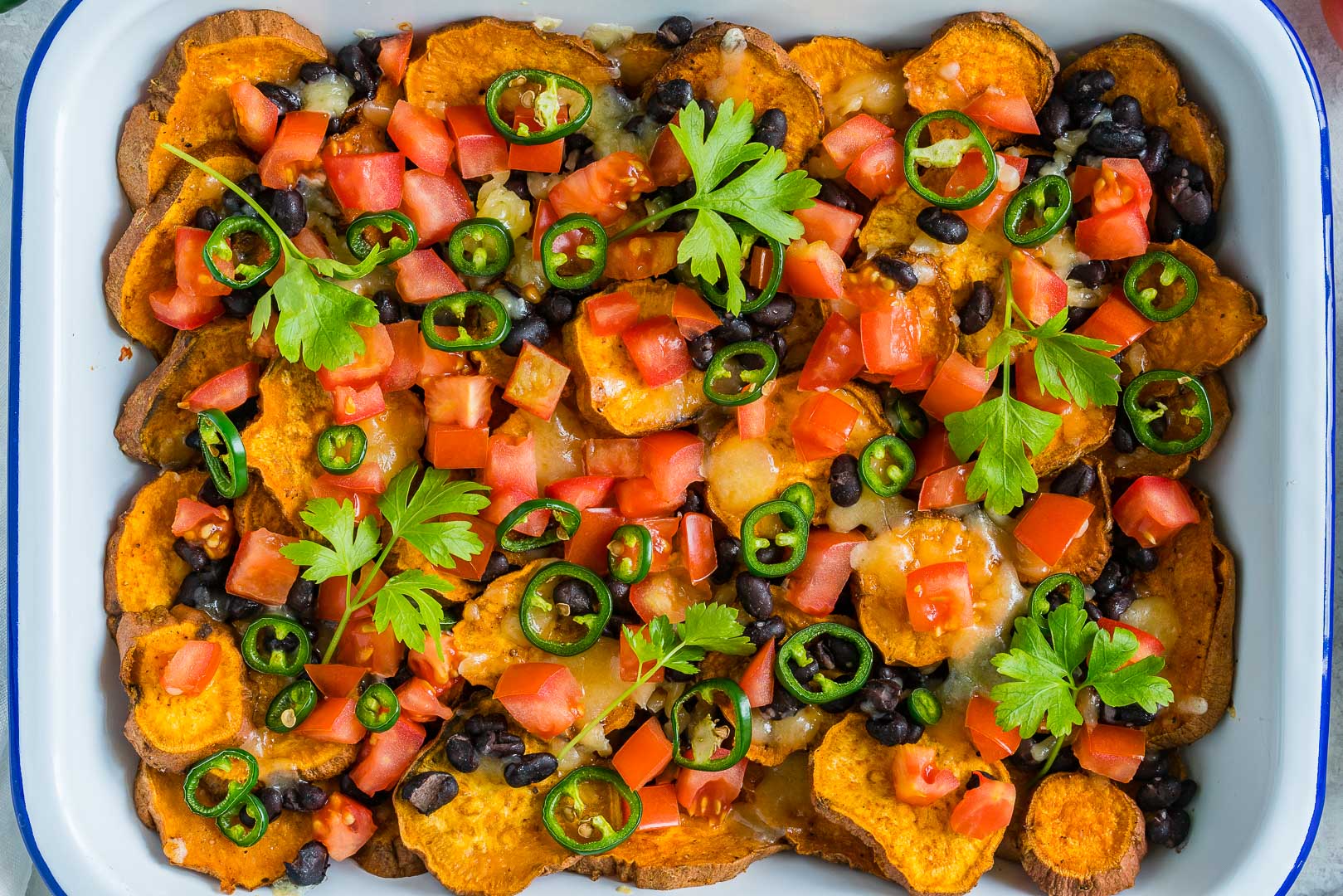 Everyone LOVES these Delicious Loaded Sweet Potato Nachos! | Clean Food ...