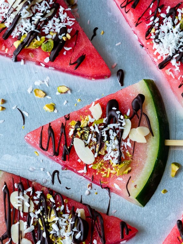 Dark Chocolate Watermelon Clean Eating Recipe