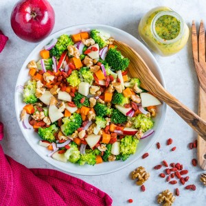 Eat Clean Broccoli and Crisp Apple Salad Recipe