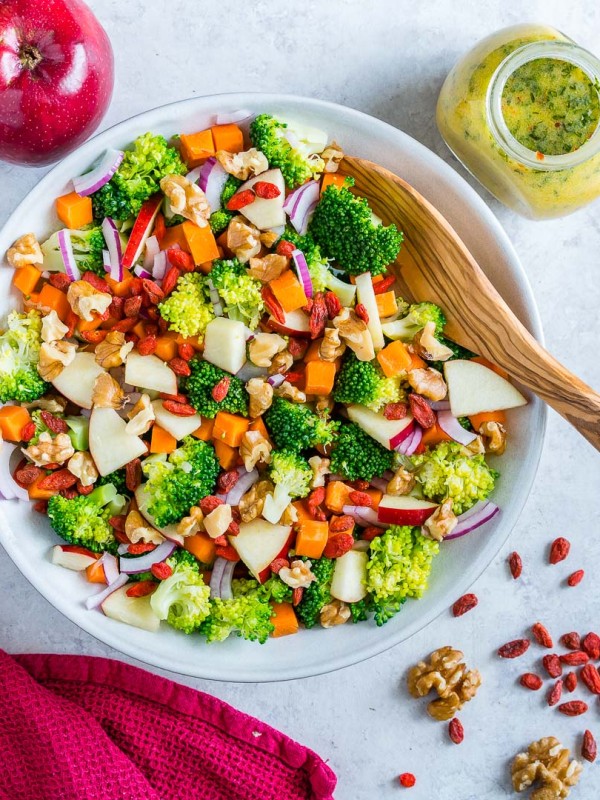 Eat Clean Broccoli and Crisp Apple Salad Recipe