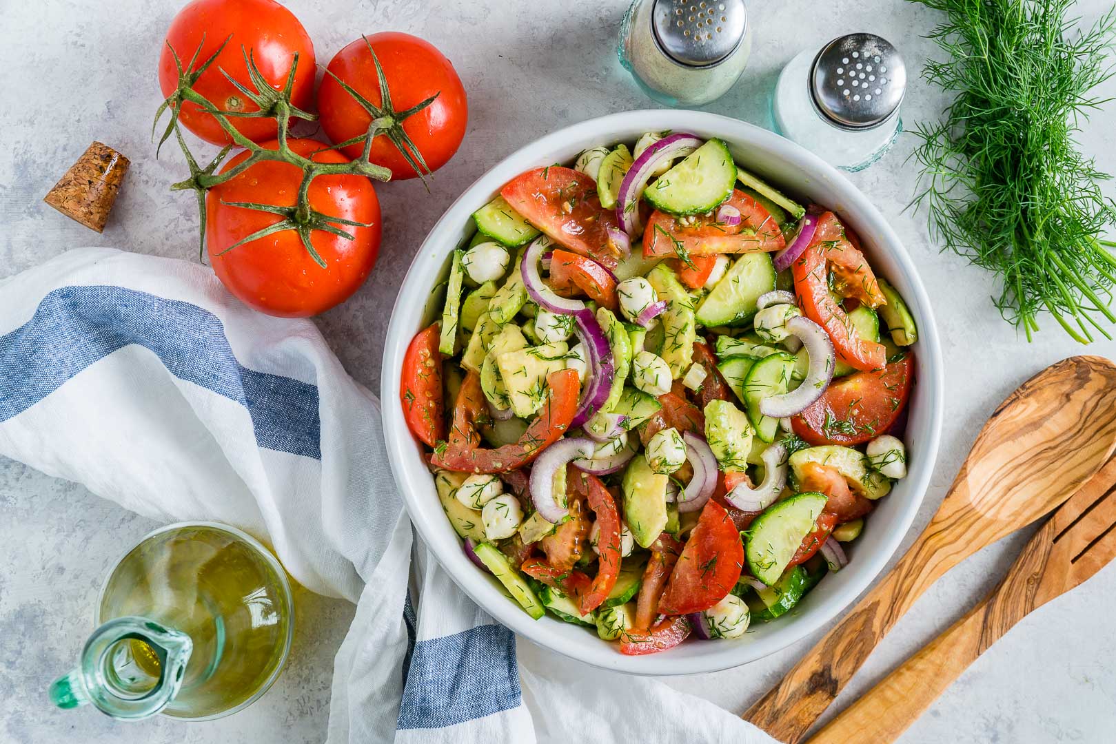 The Best Ever Fresh Summertime Italian Chopped Salad Clean Food Crush
