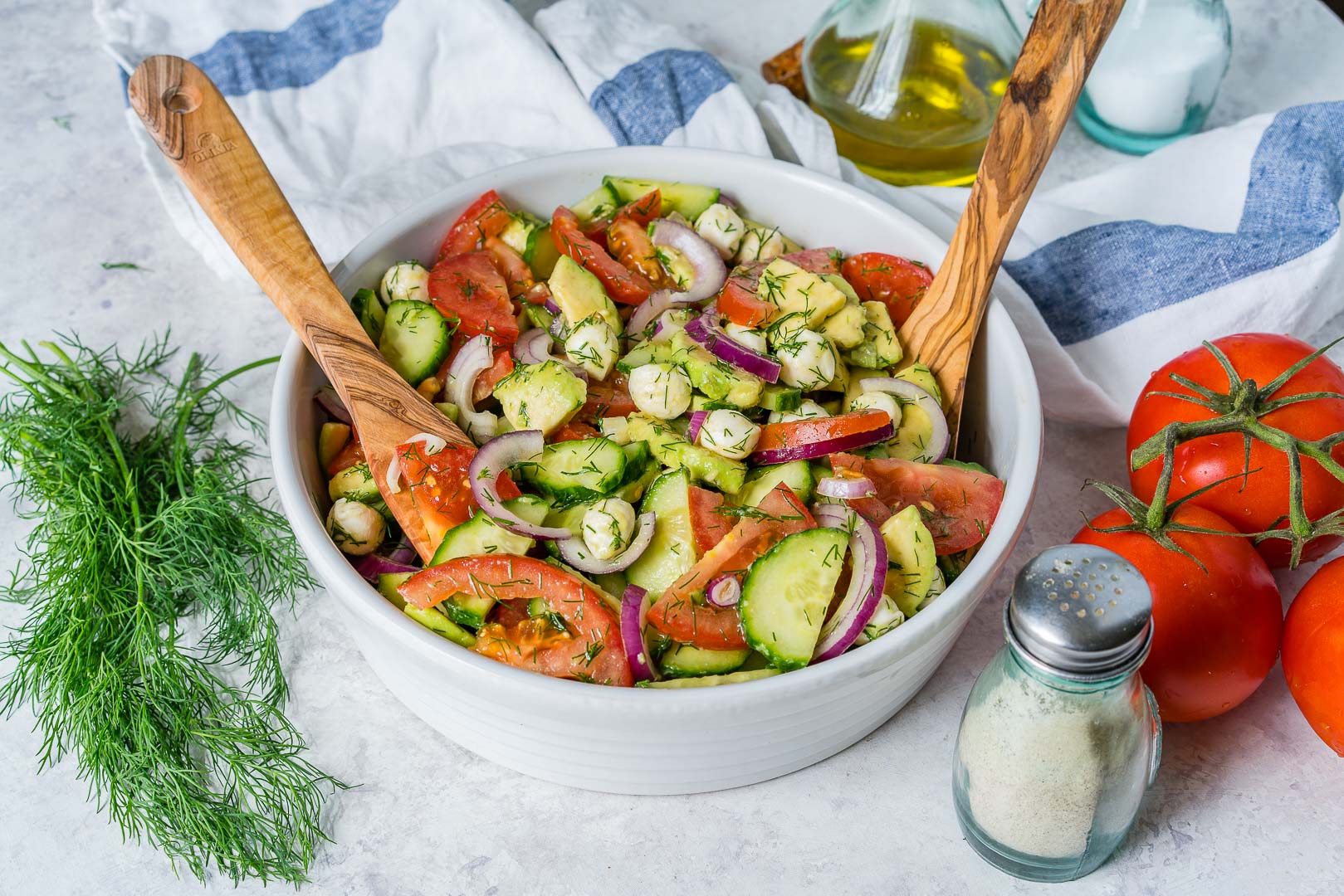 The Best Ever Fresh Summertime Italian Chopped Salad Clean Food Crush