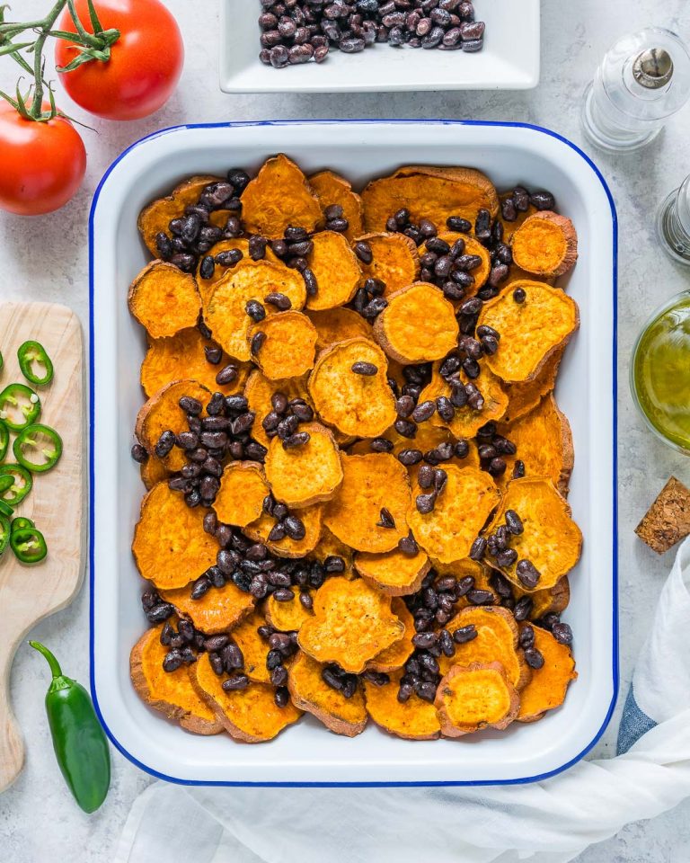 Everyone LOVES these Delicious Loaded Sweet Potato Nachos! | Clean Food ...