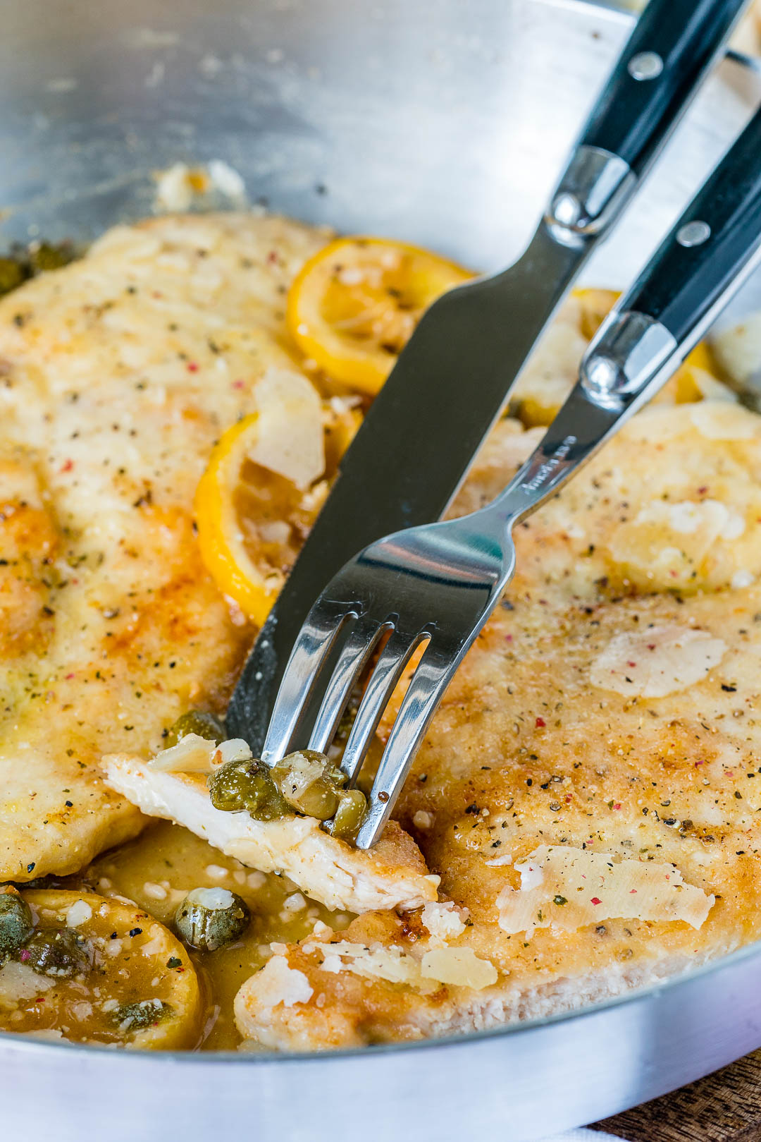 One Pan Chicken Piccata Recipe Eating Clean