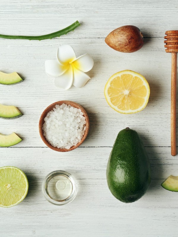 Variety of Natural Foods for Healthy and Beauty