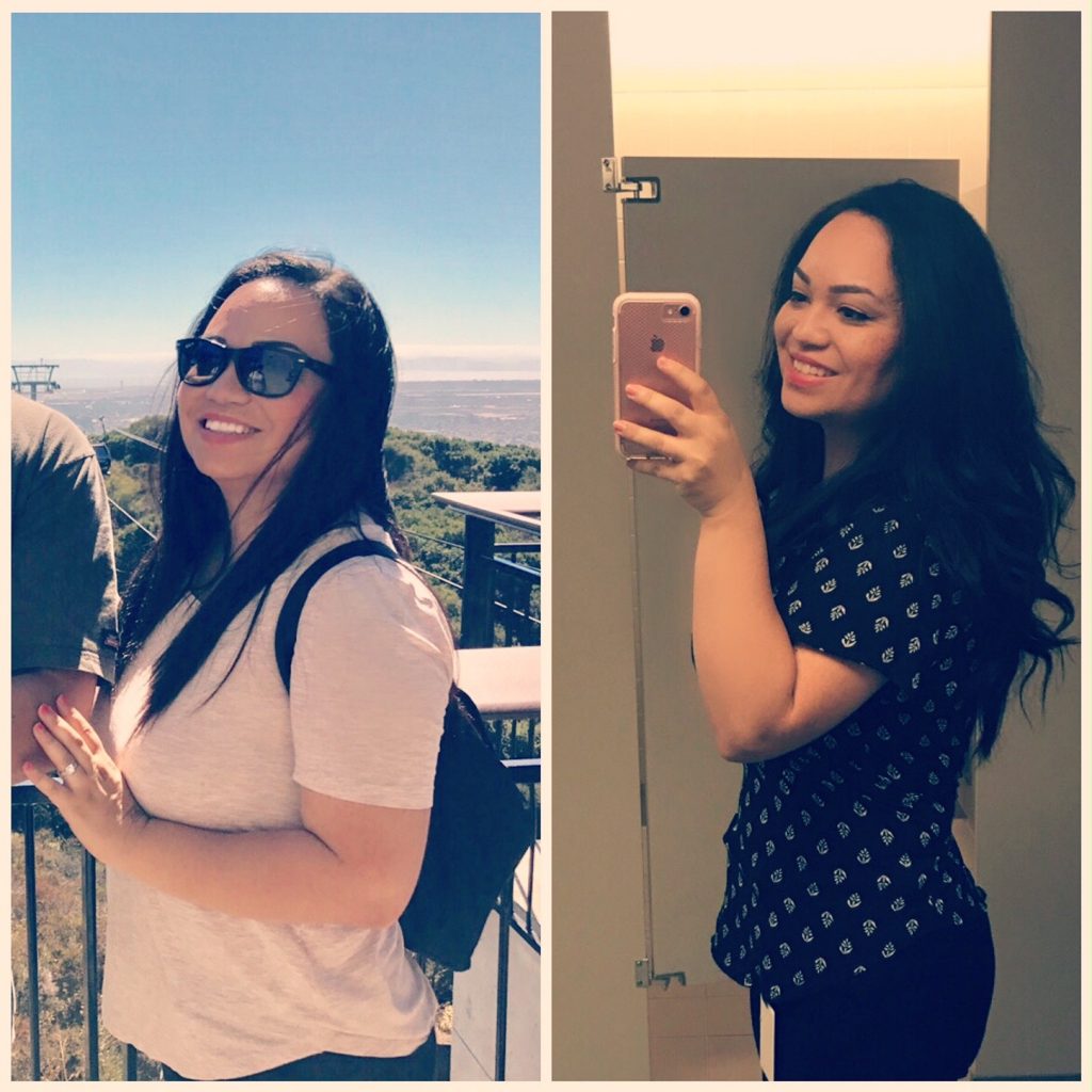 Before and After Clean Food Crush 30 Day Challenge