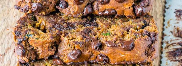 Chocolate Pumpkin Spice Zucchini Bread Snacks