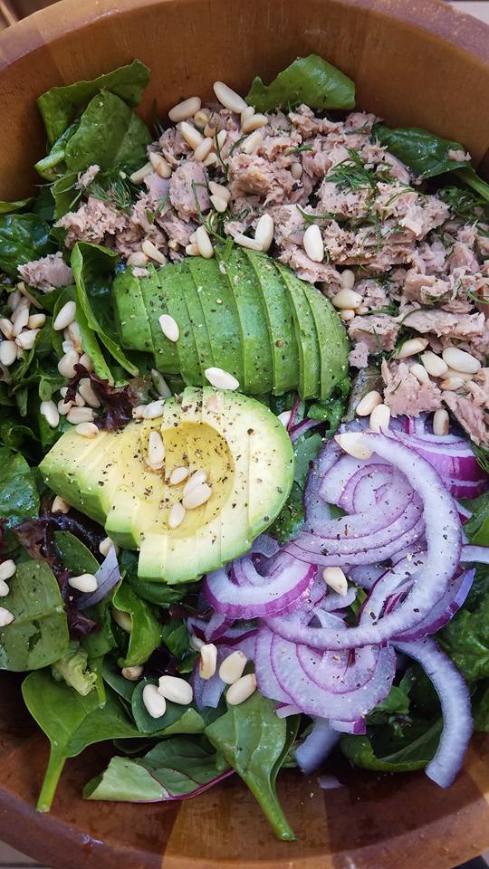 Organic Spring Green Tuna Salad Recipe