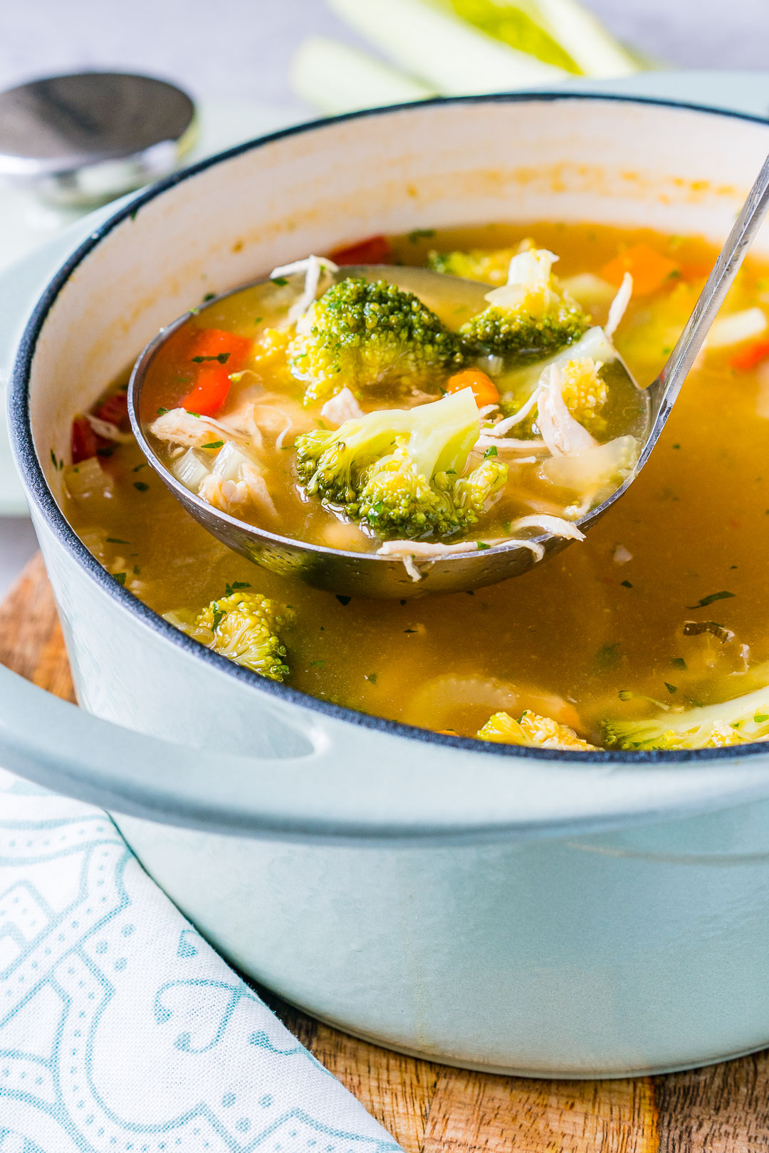 Clean Eating Detox Chicken Soup