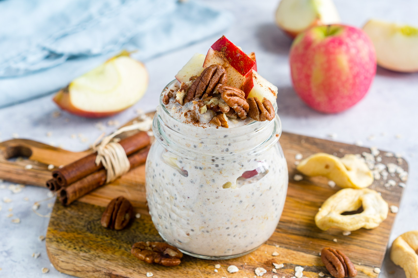 Apple Pie Overnight Oats