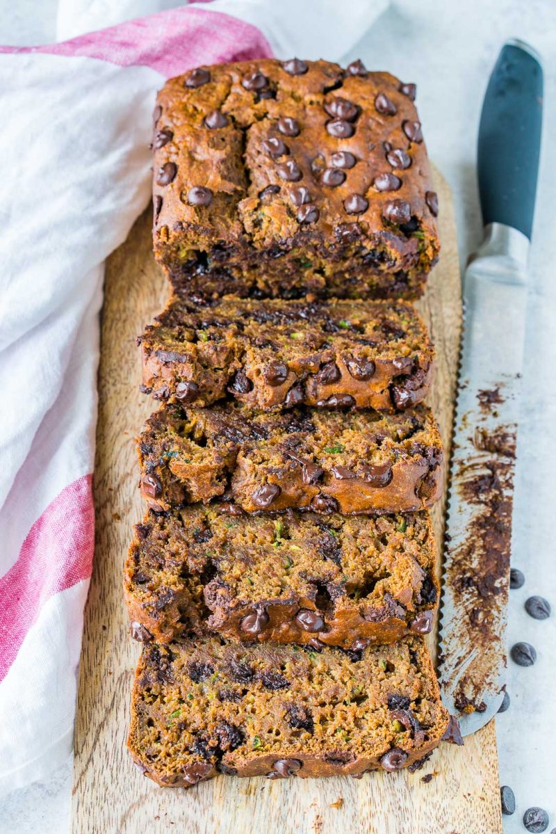 This Chocolate Pumpkin Spice Zucchini Bread is All You Need this Fall