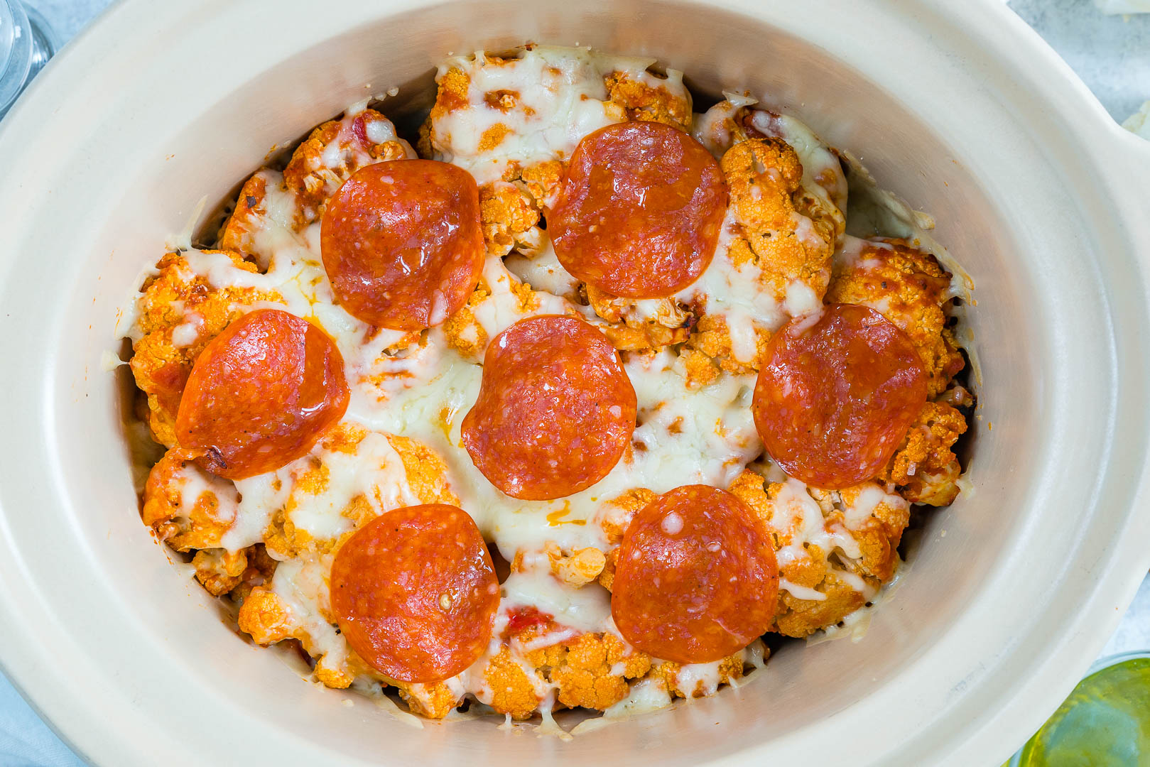 Crockpot Pizza Casserole - Suburban Simplicity