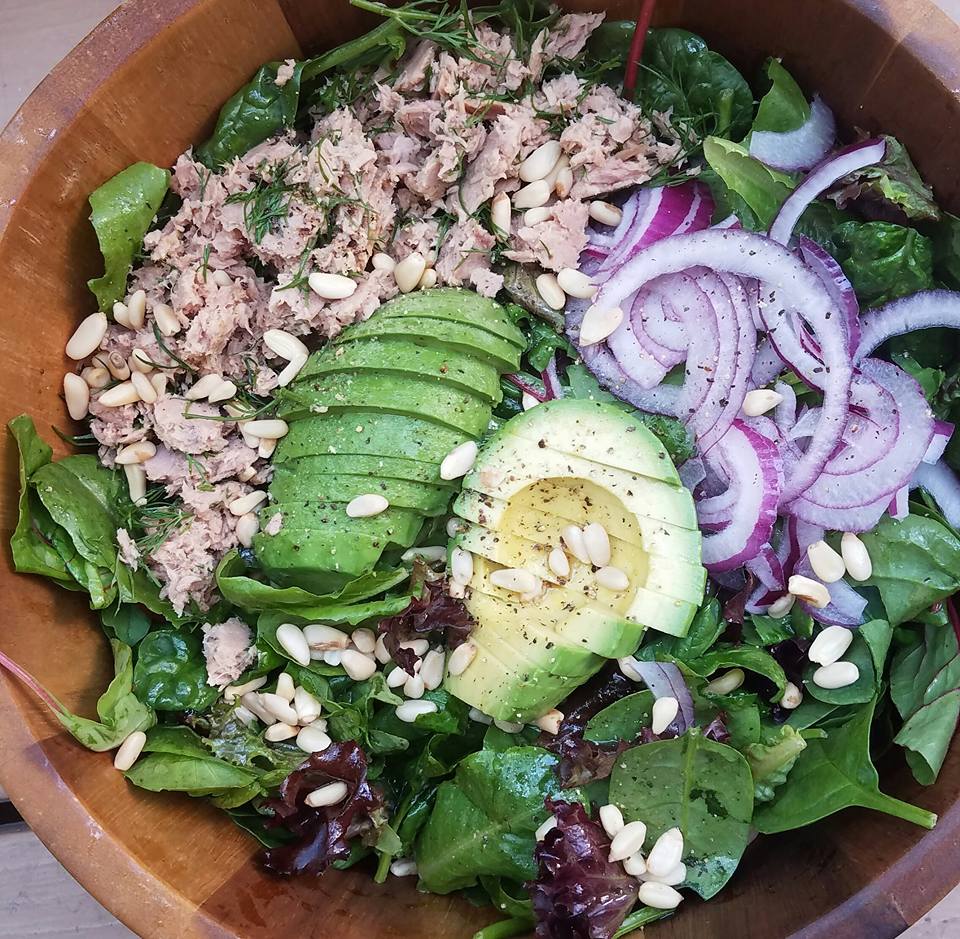 Clean Eating Organic Spring Green Tuna Salad