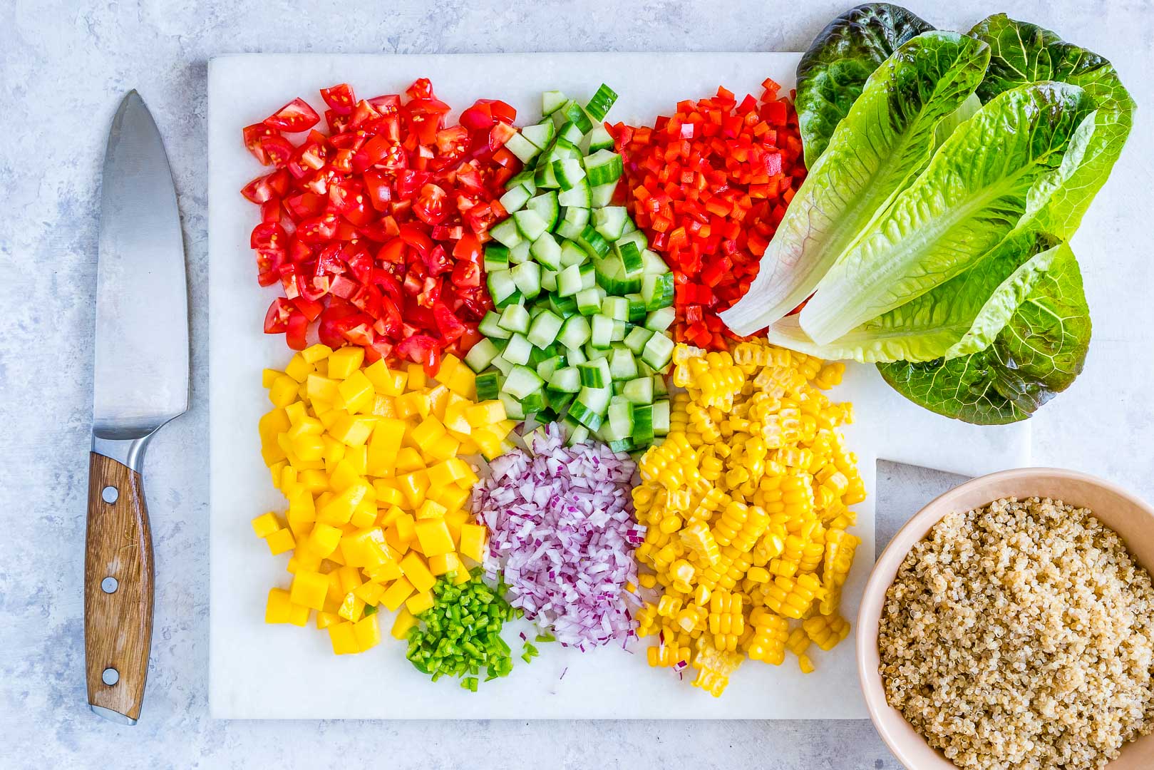 These Creative Quinoa Salsa Lettuce Boats Will Make You Happy! Clean