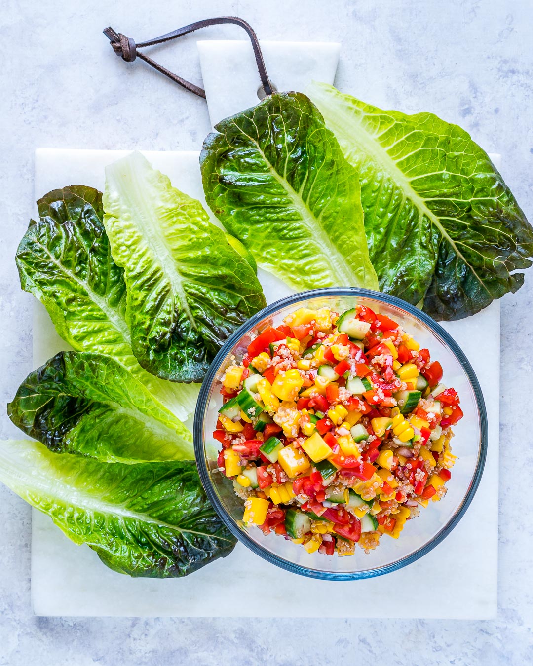 These Creative Quinoa Salsa Lettuce Boats Will Make You Happy! Clean