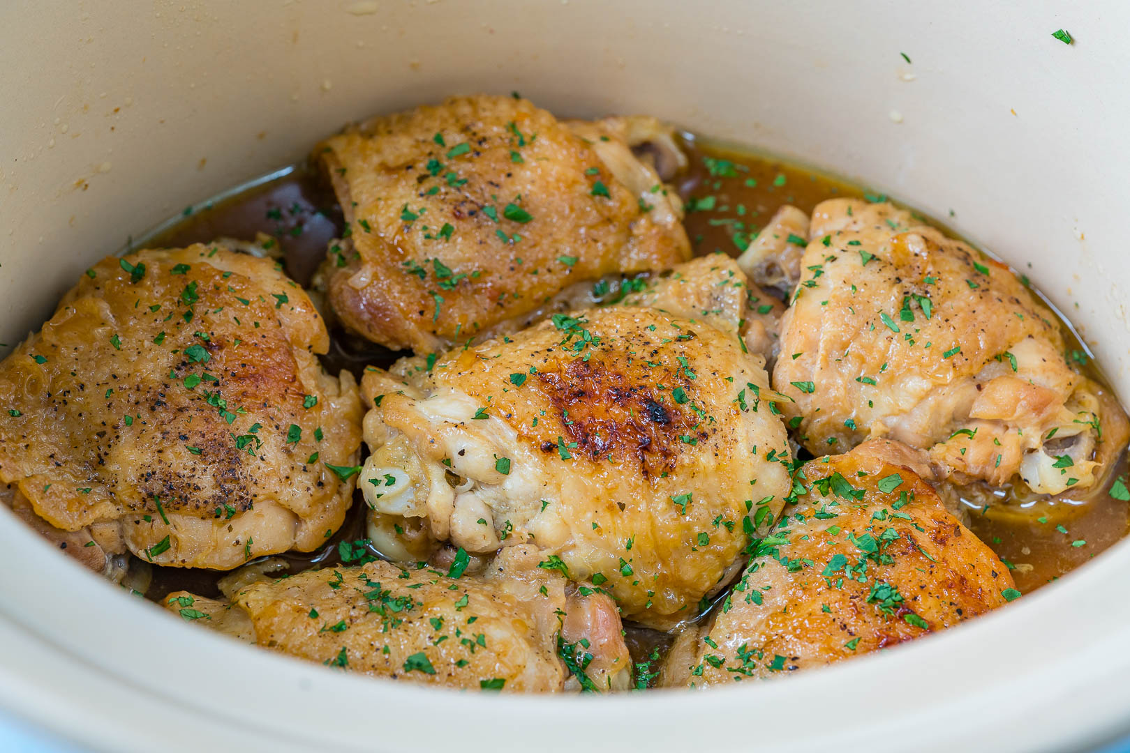 Easy Slow Cooker HoneyGarlic Chicken for Clean Eating Success! Clean