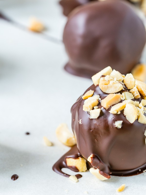 Chocolate Peanut Butter Balls Clean Eating Recipe