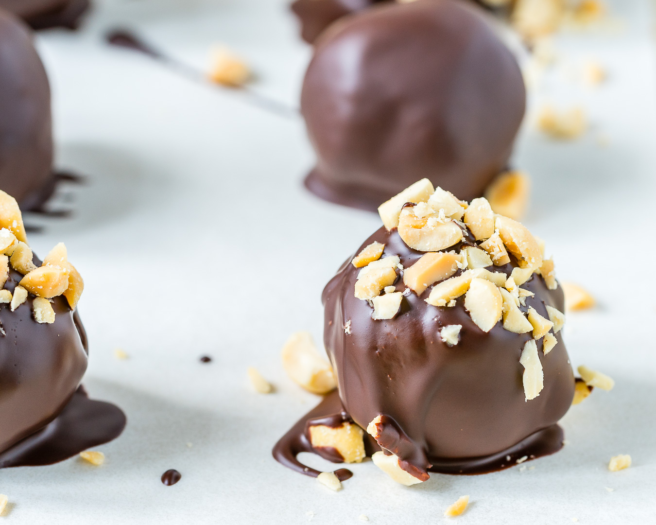 Chocolate Peanut Butter Balls Clean Eating Recipe