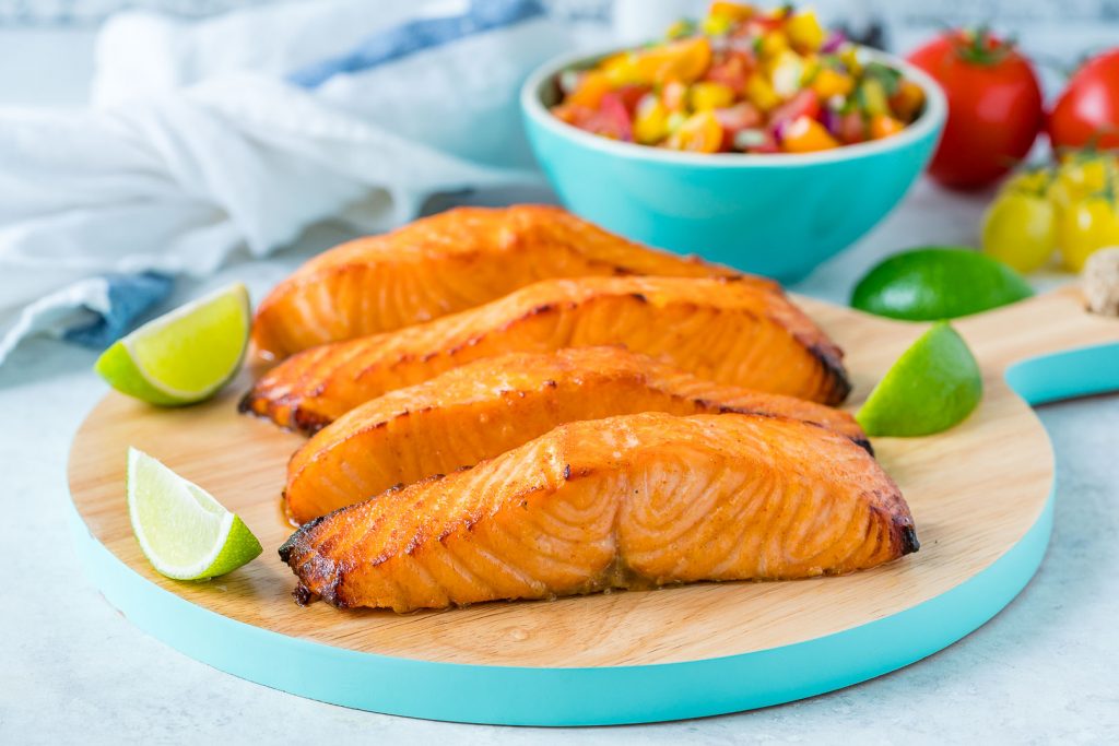 Clean Eating Honey Lime Salmon