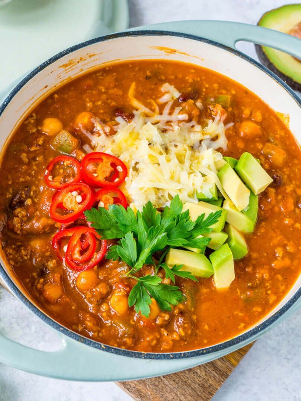 CleanFoodCrush Spicy Pumpkin Chili