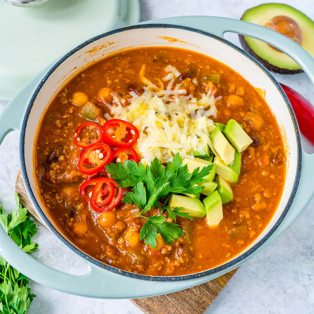 CleanFoodCrush Spicy Pumpkin Chili