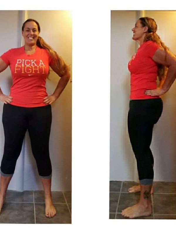 Crissy After 30 Day Clean Eating Challenge