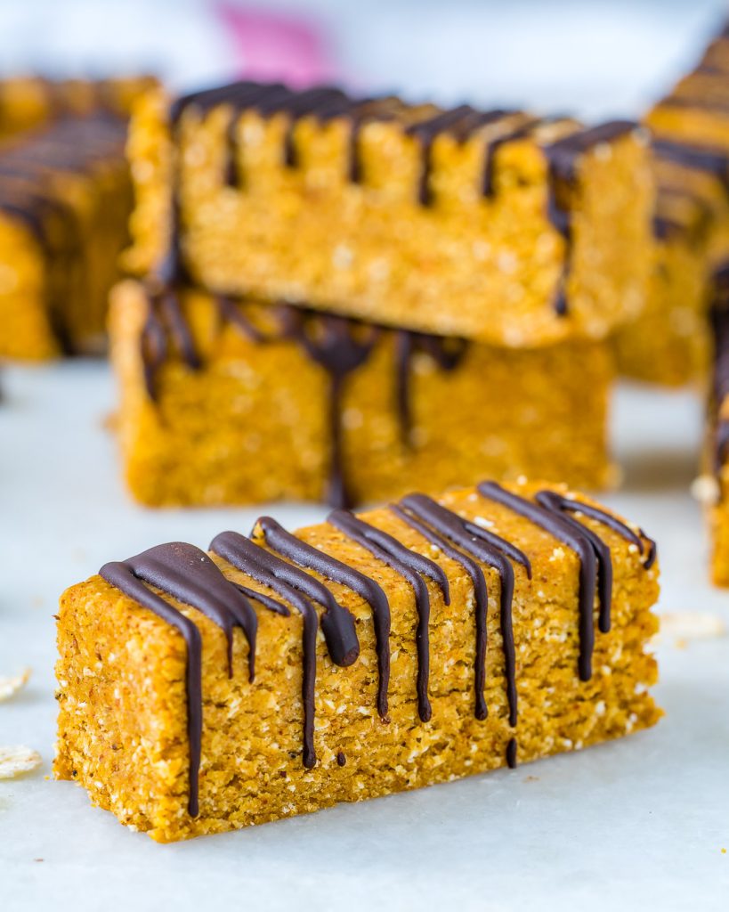 Clean Pumpkin Spice Protein Bars Clean Eating