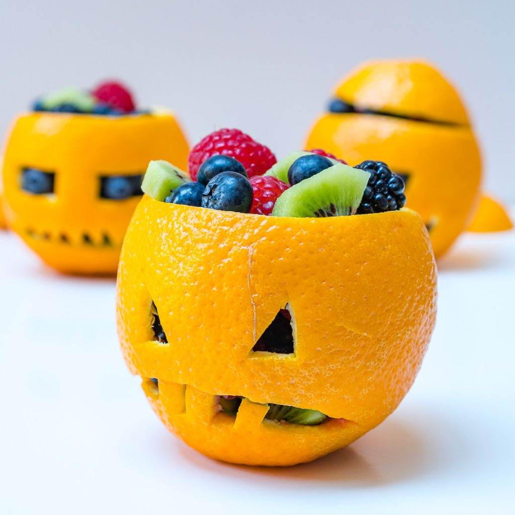 Orange filled Jack-O-Lanterns Recipe