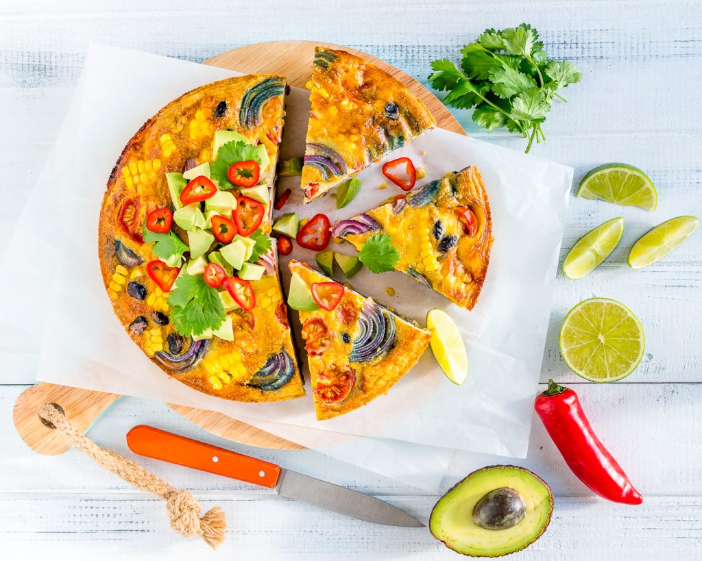 Clean Eating One Pan Mexican Frittata