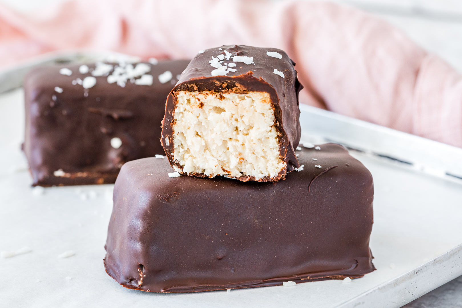 Copycat Bounty Bars CleanFoodCrush Recipe