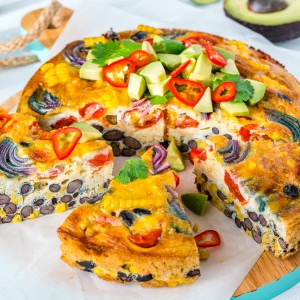 Eat Clean One Pan Mexican Frittata