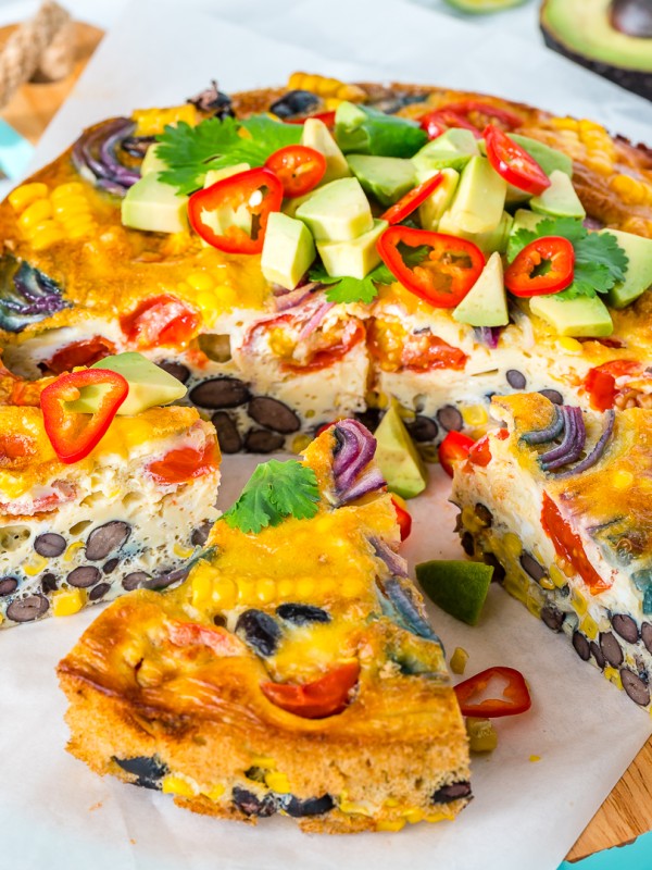 Eat Clean One Pan Mexican Frittata